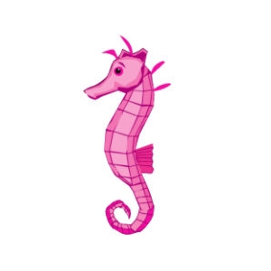 Pink Sea Horse